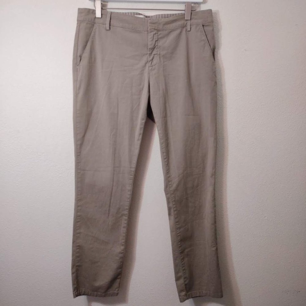 Joie Olive Green Chino Jardin Trouser Pant Size 4